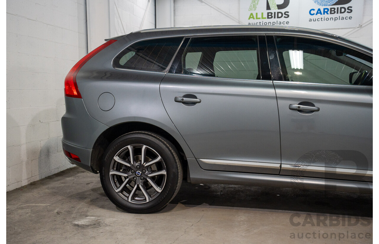 08/2016 Volvo Xc60 T5 Luxury (AWD) DZ MY17 4D Wagon Osmium Grey Turbo 2.0L