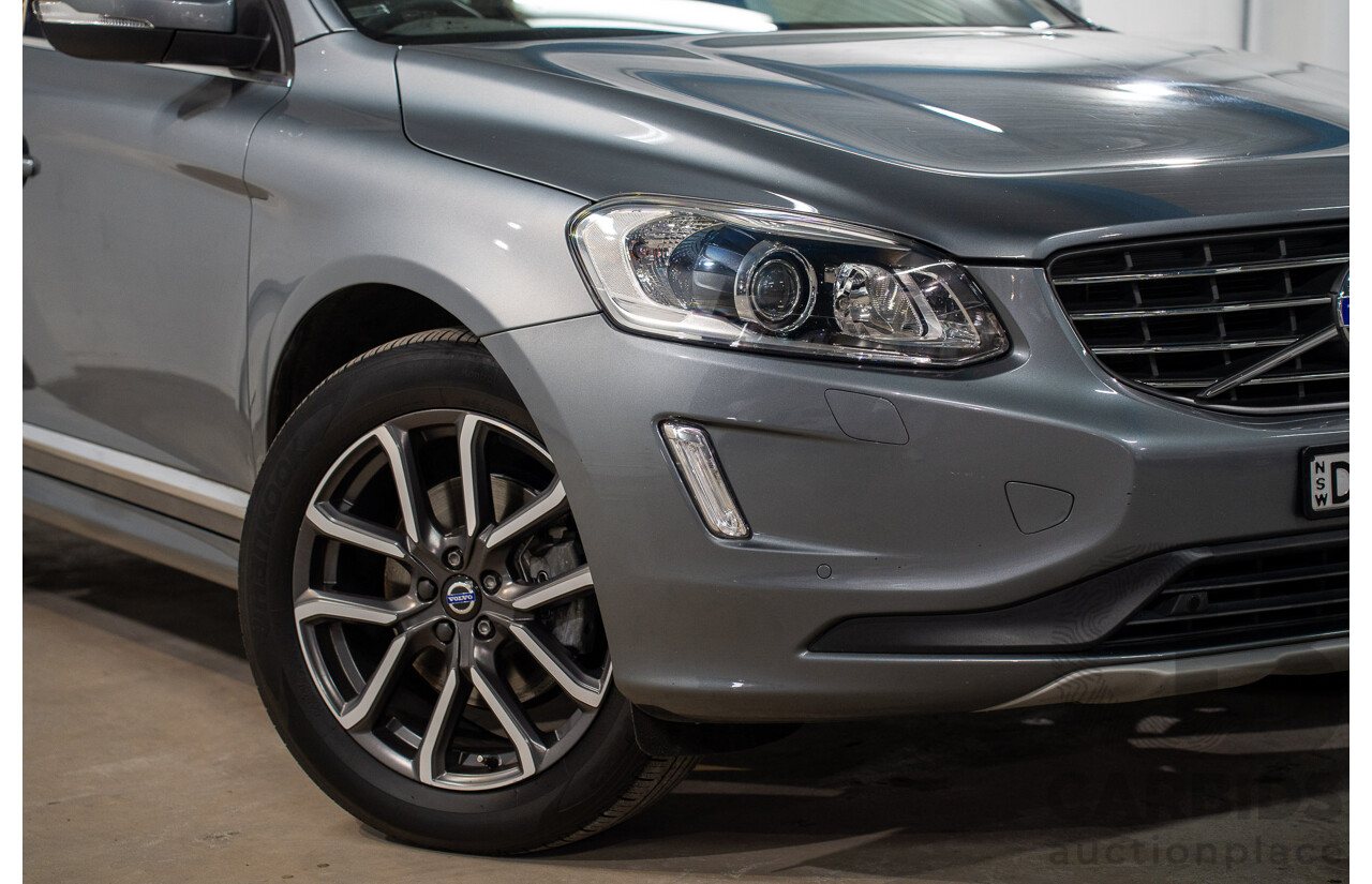 08/2016 Volvo Xc60 T5 Luxury (AWD) DZ MY17 4D Wagon Osmium Grey Turbo 2.0L