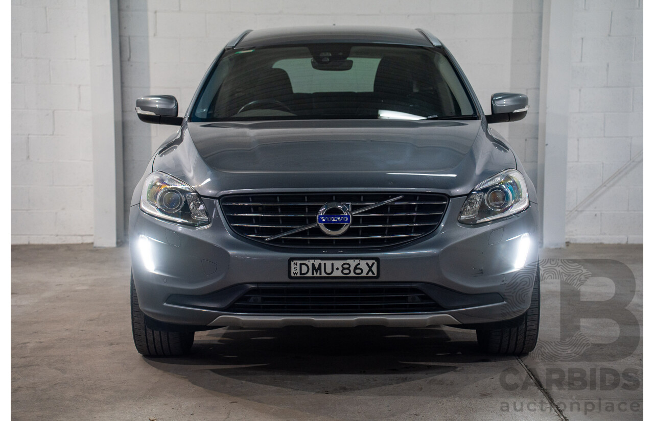 08/2016 Volvo Xc60 T5 Luxury (AWD) DZ MY17 4D Wagon Osmium Grey Turbo 2.0L