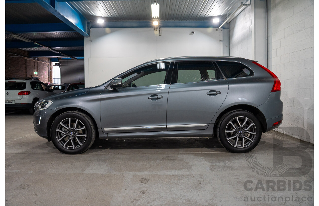 08/2016 Volvo Xc60 T5 Luxury (AWD) DZ MY17 4D Wagon Osmium Grey Turbo 2.0L