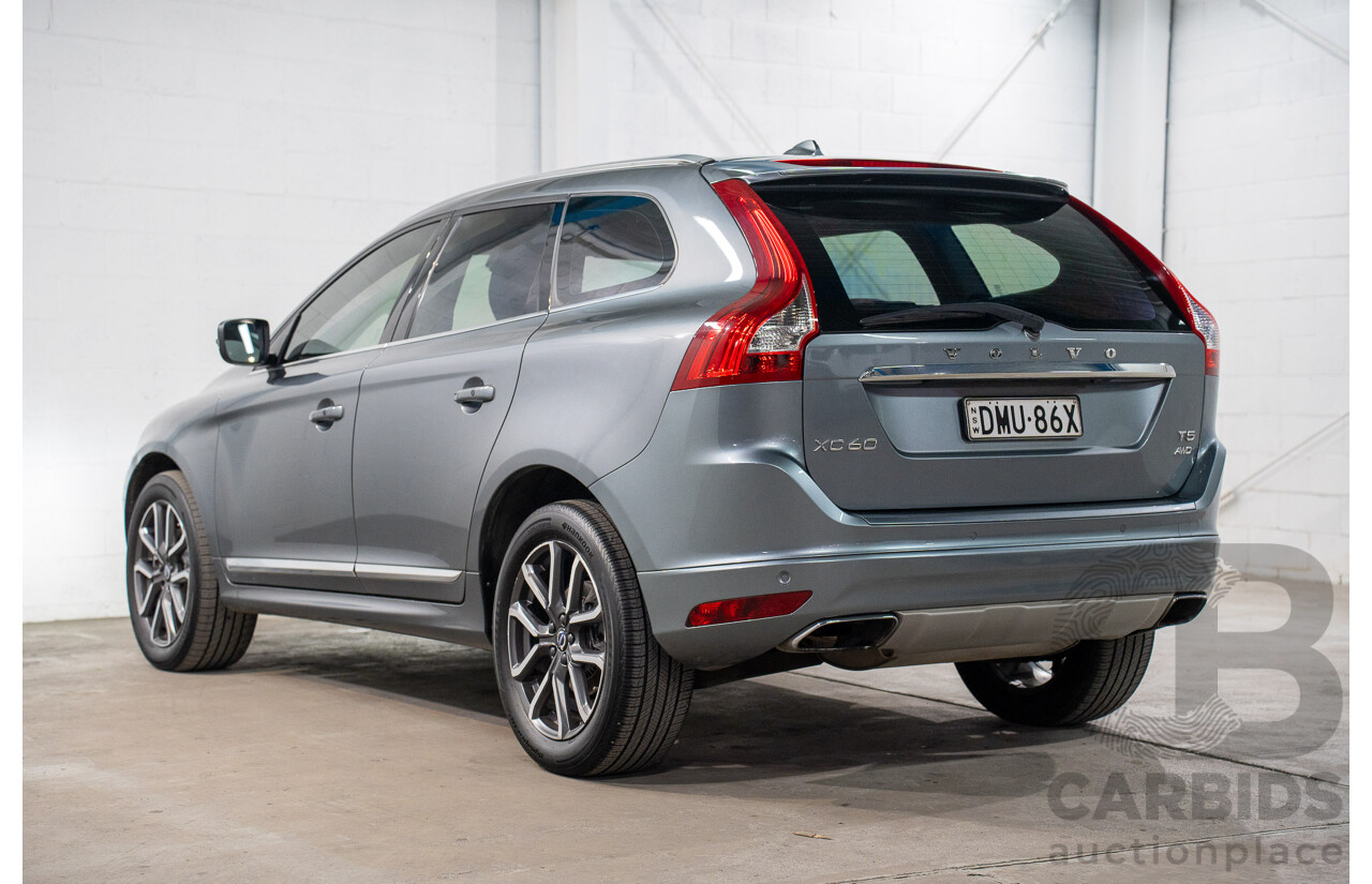 08/2016 Volvo Xc60 T5 Luxury (AWD) DZ MY17 4D Wagon Osmium Grey Turbo 2.0L