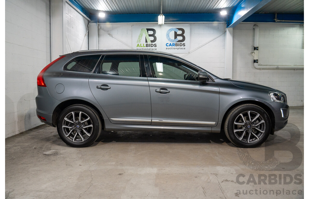 08/2016 Volvo Xc60 T5 Luxury (AWD) DZ MY17 4D Wagon Osmium Grey Turbo 2.0L