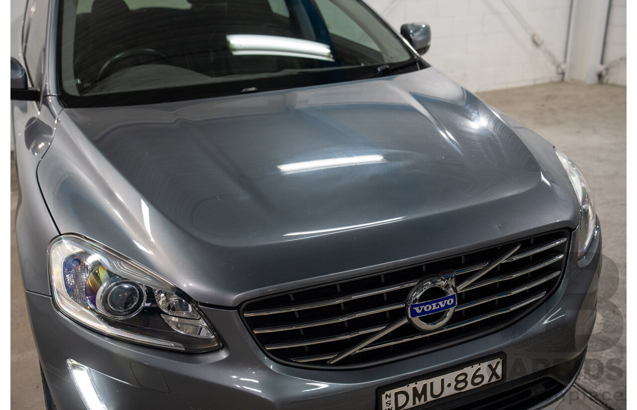 08/2016 Volvo Xc60 T5 Luxury (AWD) DZ MY17 4D Wagon Osmium Grey Turbo 2.0L
