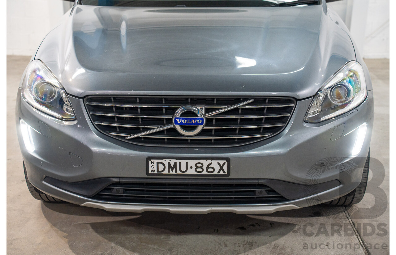 08/2016 Volvo Xc60 T5 Luxury (AWD) DZ MY17 4D Wagon Osmium Grey Turbo 2.0L