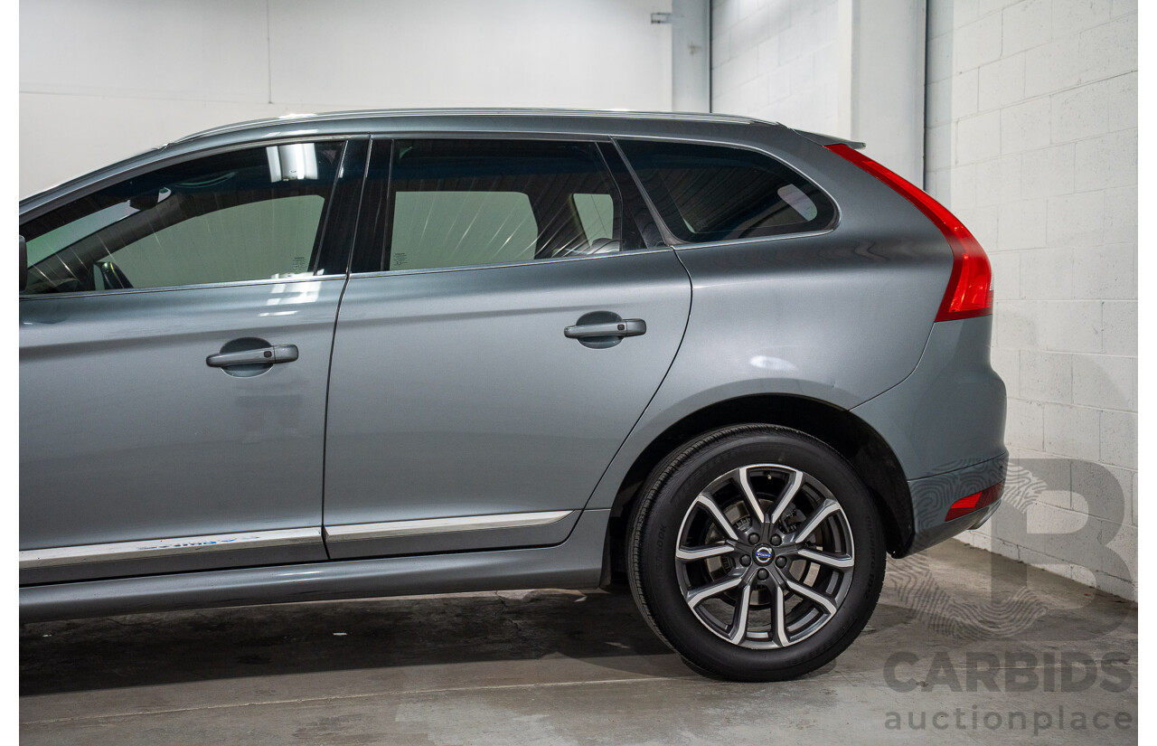 08/2016 Volvo Xc60 T5 Luxury (AWD) DZ MY17 4D Wagon Osmium Grey Turbo 2.0L