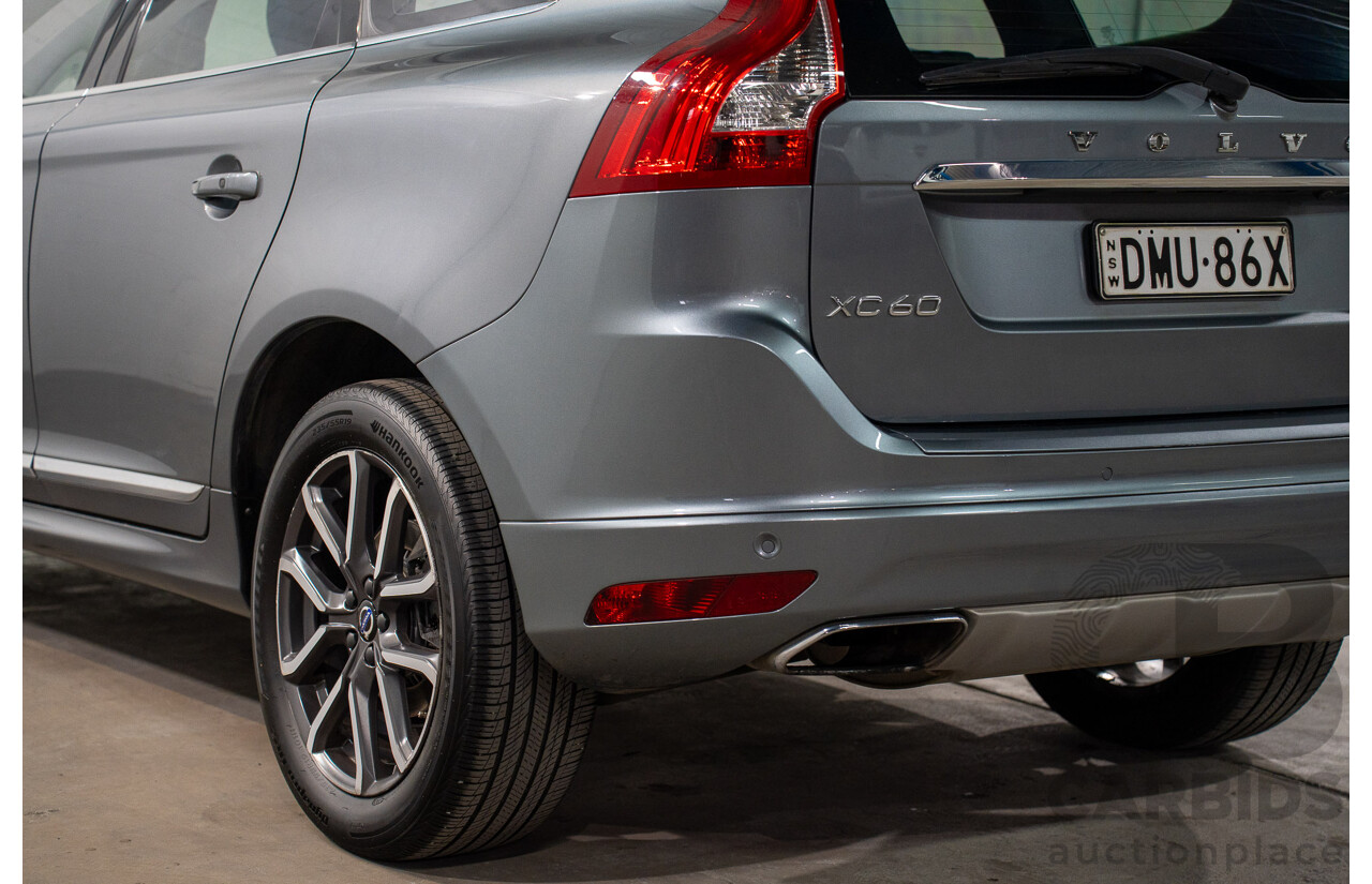 08/2016 Volvo Xc60 T5 Luxury (AWD) DZ MY17 4D Wagon Osmium Grey Turbo 2.0L