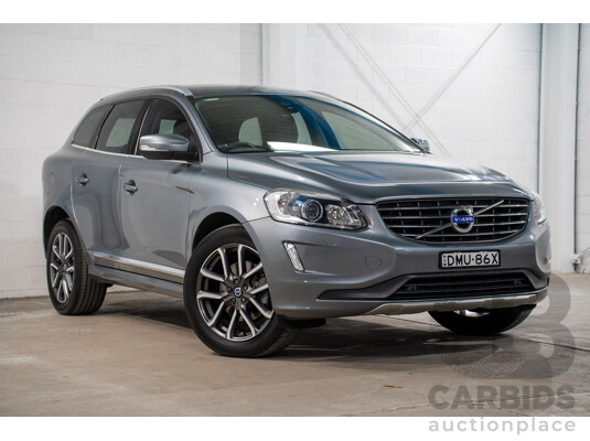 08/2016 Volvo Xc60 T5 Luxury (AWD) DZ MY17 4D Wagon Osmium Grey Turbo 2.0L