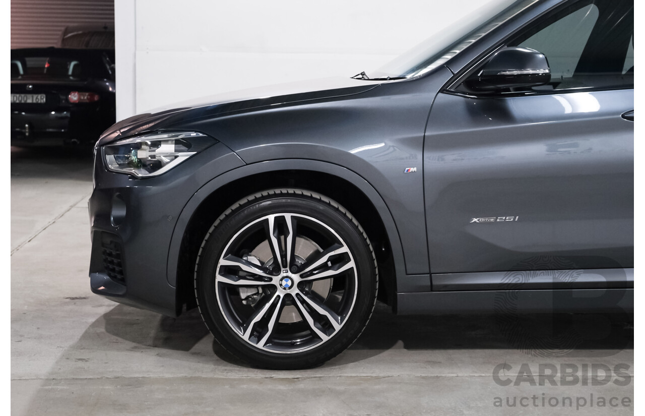 05/2016 Bmw X1 xDRIVE 25i AWD F48 4D Wagon Mineral Grey Metallic Turbo 2.0L