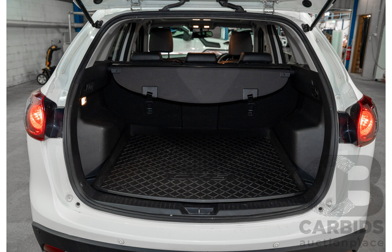 10/2014 Mazda Cx-5 GRAND TOURER (AWD) MY13 Upgrade 4d Wagon White 2.2L