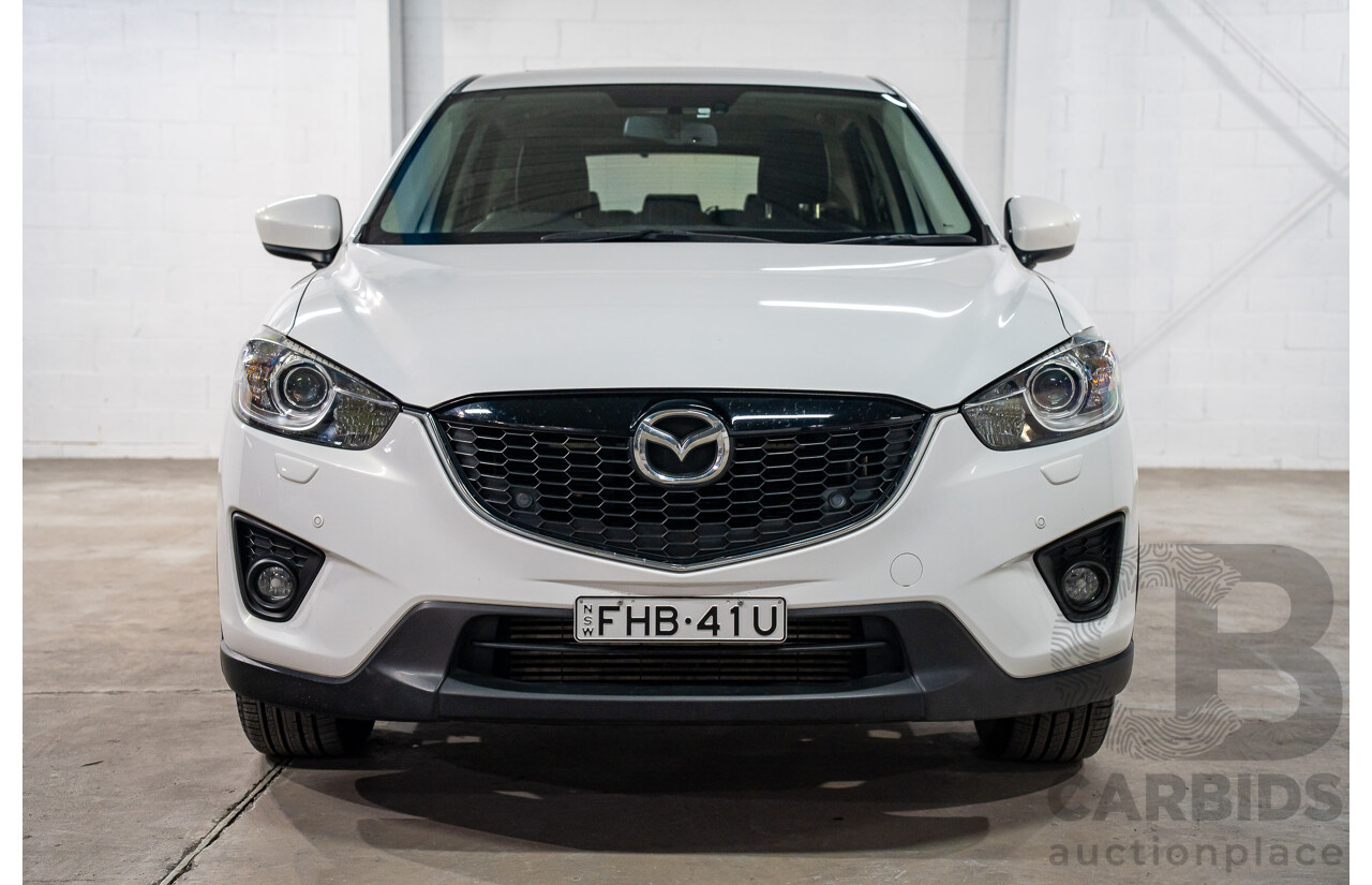10/2014 Mazda Cx-5 GRAND TOURER (AWD) MY13 Upgrade 4d Wagon White 2.2L