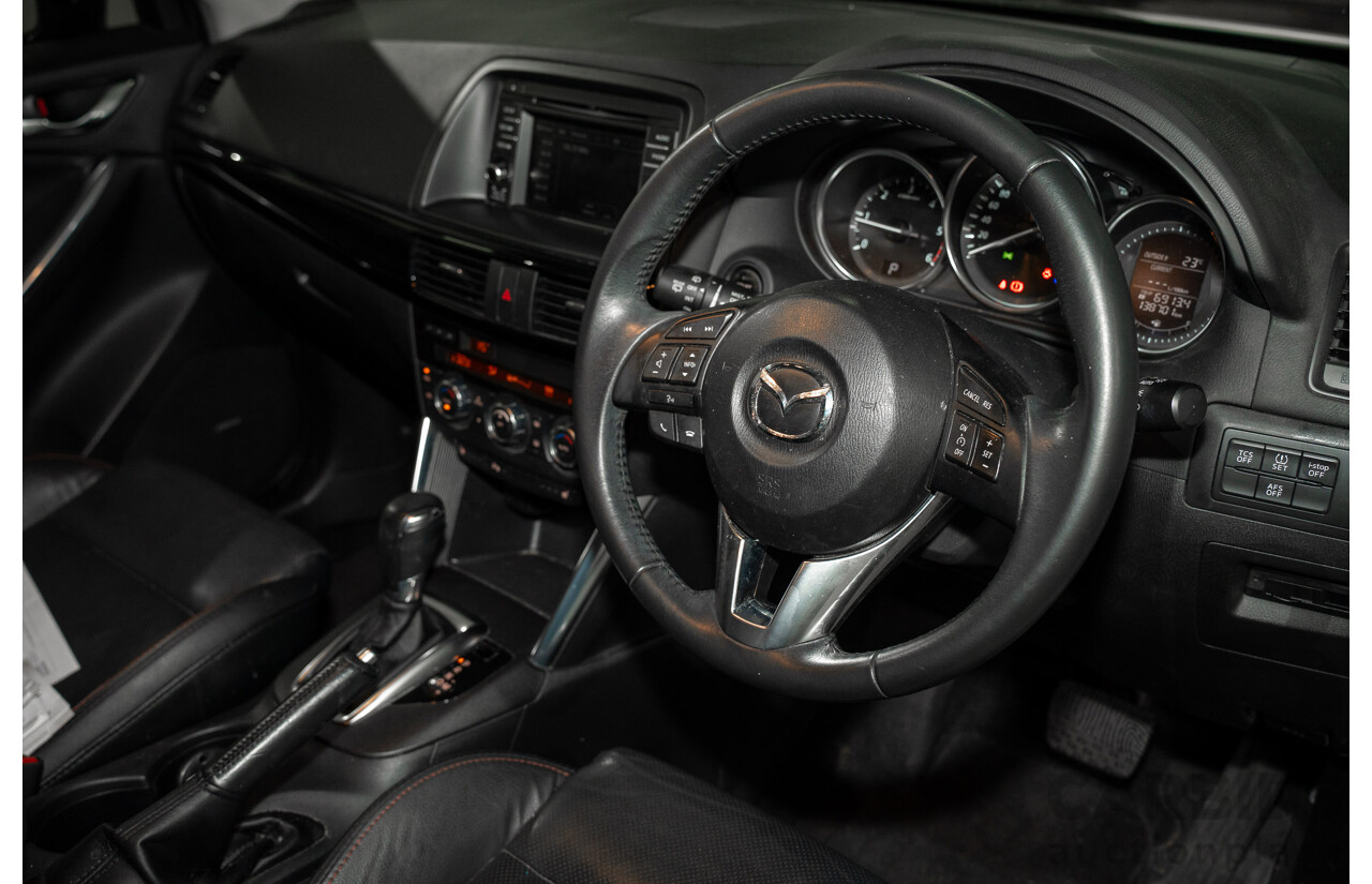 10/2014 Mazda Cx-5 GRAND TOURER (AWD) MY13 Upgrade 4d Wagon White 2.2L