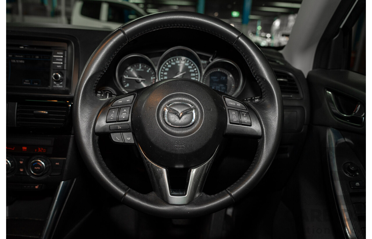 10/2014 Mazda Cx-5 GRAND TOURER (AWD) MY13 Upgrade 4d Wagon White 2.2L