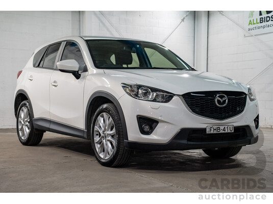 10/2014 Mazda Cx-5 GRAND TOURER (AWD) MY13 Upgrade 4d Wagon White 2.2L