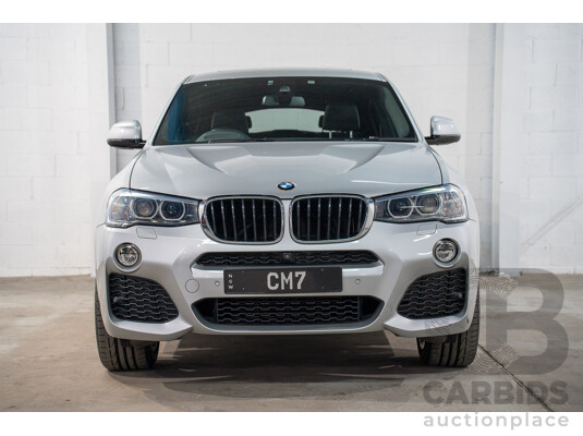 1660774 · 06/2016 Bmw X4 xDRIVE 20i AWD F26 MY16 5D Coupe Glacier Silver Metallic 2.0L