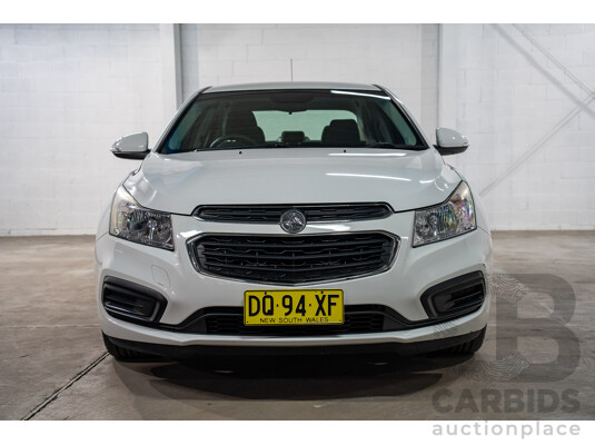 1660807 · 03/2015 Holden Cruze EQUIPE FWD JH MY15 4D Sedan White 1.8L
