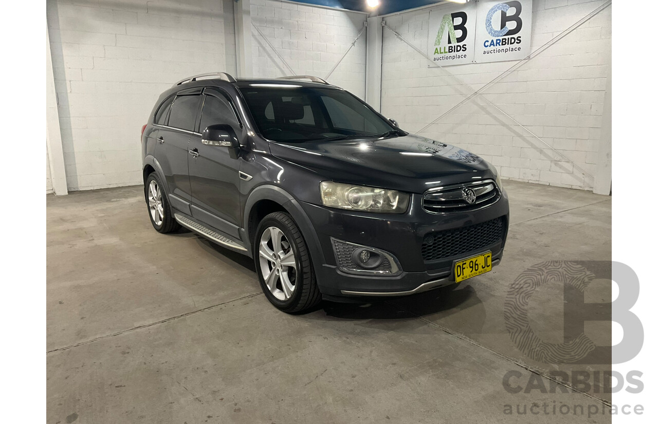 06/2014 Holden Captiva 7 LTZ (AWD) AWD CG MY14 4D Wagon Grey 3.0L