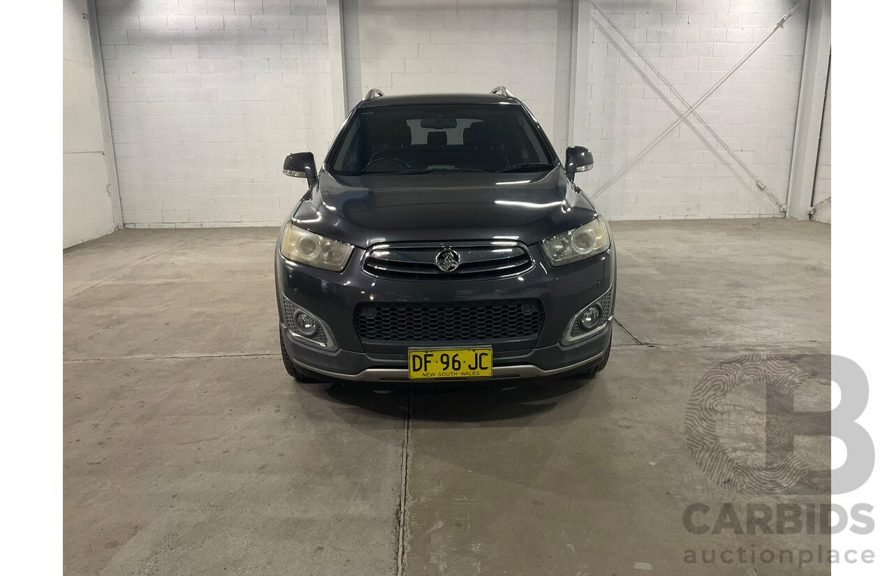 06/2014 Holden Captiva 7 LTZ (AWD) AWD CG MY14 4D Wagon Grey 3.0L