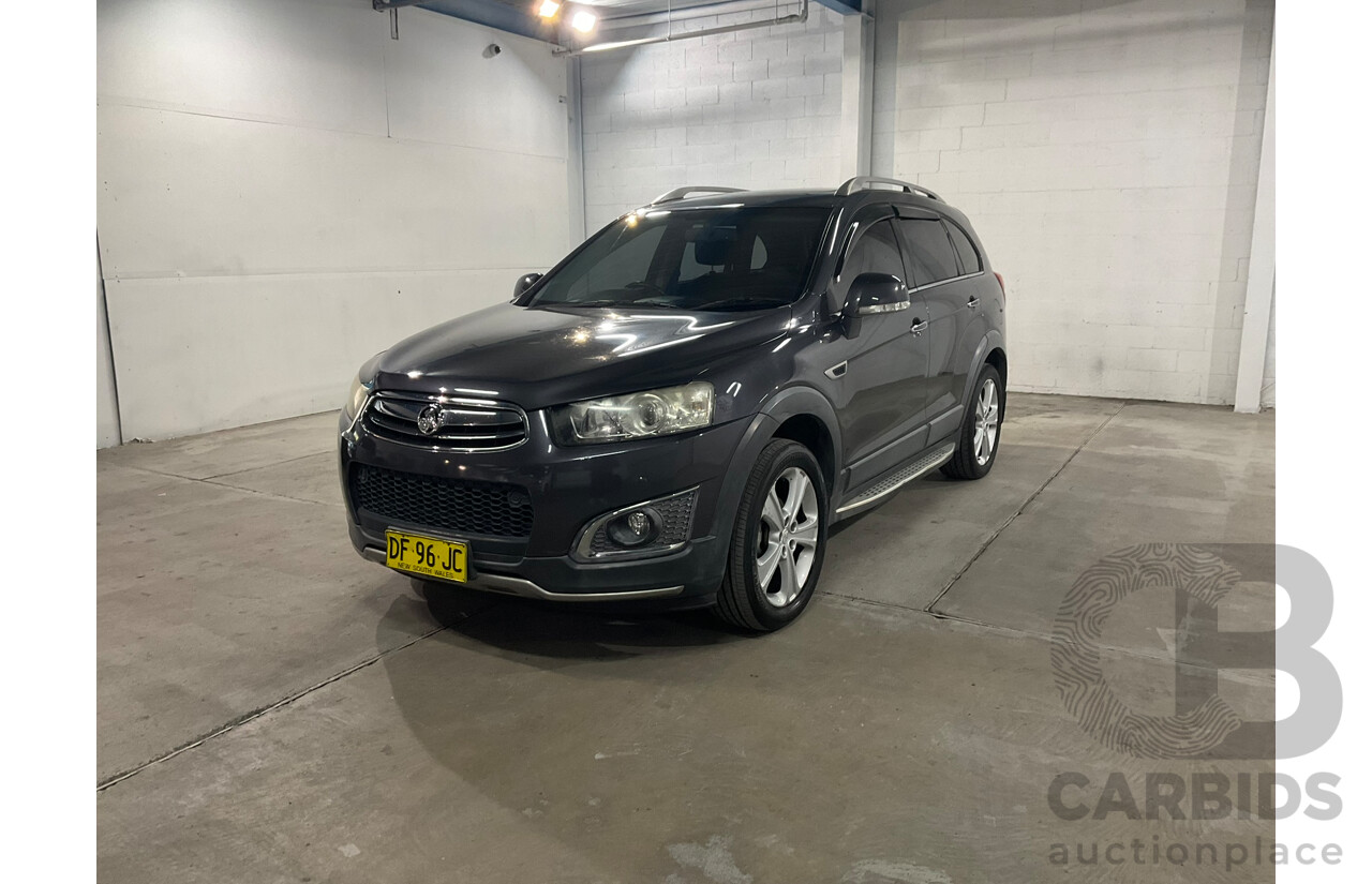 06/2014 Holden Captiva 7 LTZ (AWD) AWD CG MY14 4D Wagon Grey 3.0L