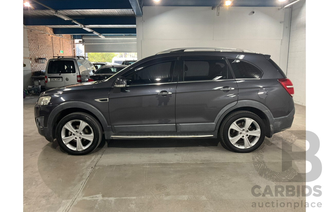 06/2014 Holden Captiva 7 LTZ (AWD) AWD CG MY14 4D Wagon Grey 3.0L