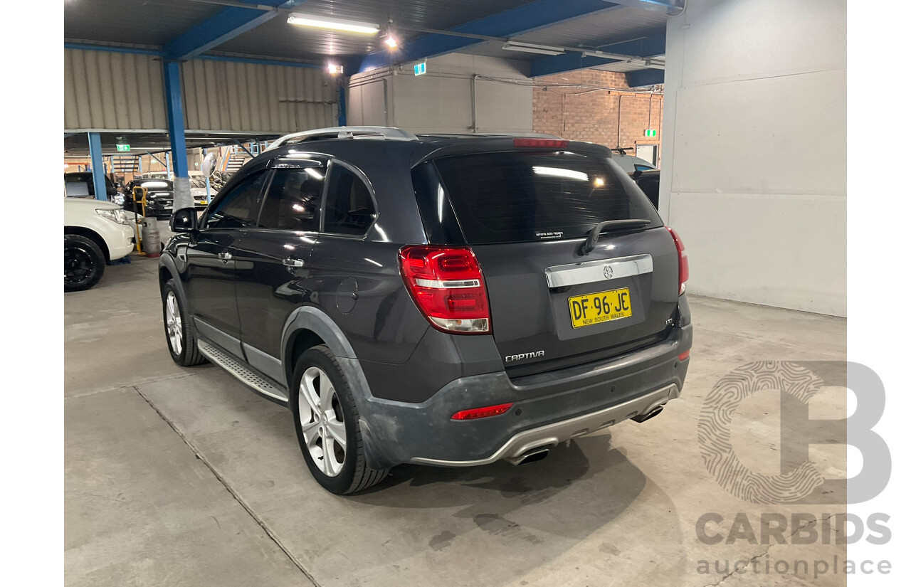 06/2014 Holden Captiva 7 LTZ (AWD) AWD CG MY14 4D Wagon Grey 3.0L