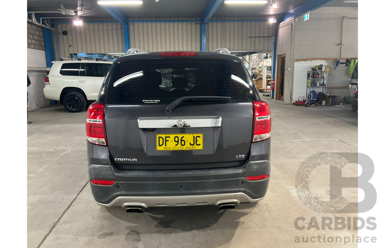 06/2014 Holden Captiva 7 LTZ (AWD) AWD CG MY14 4D Wagon Grey 3.0L