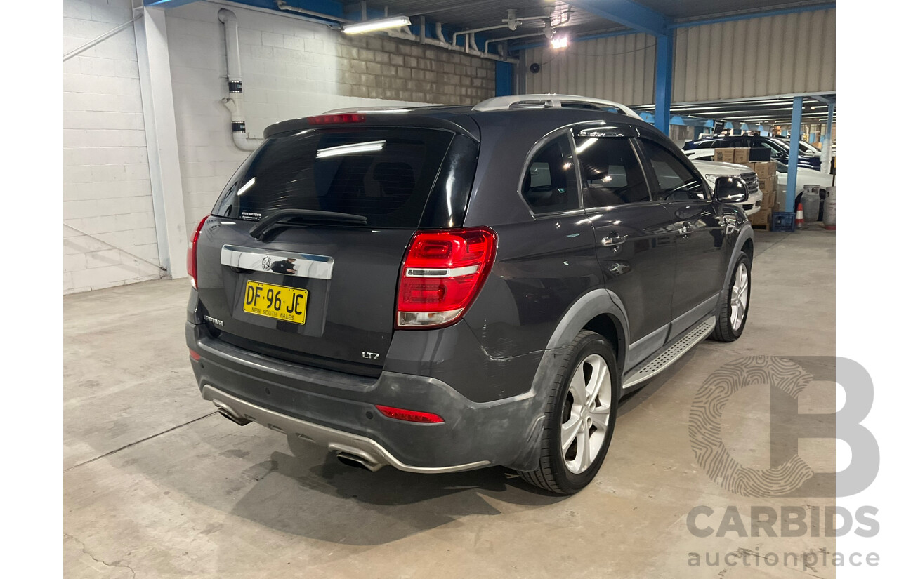 06/2014 Holden Captiva 7 LTZ (AWD) AWD CG MY14 4D Wagon Grey 3.0L