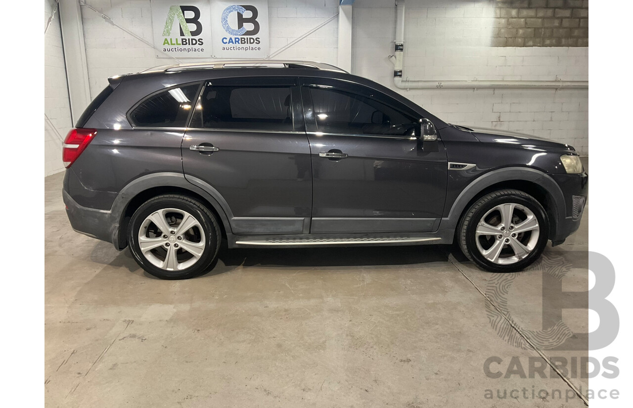 06/2014 Holden Captiva 7 LTZ (AWD) AWD CG MY14 4D Wagon Grey 3.0L