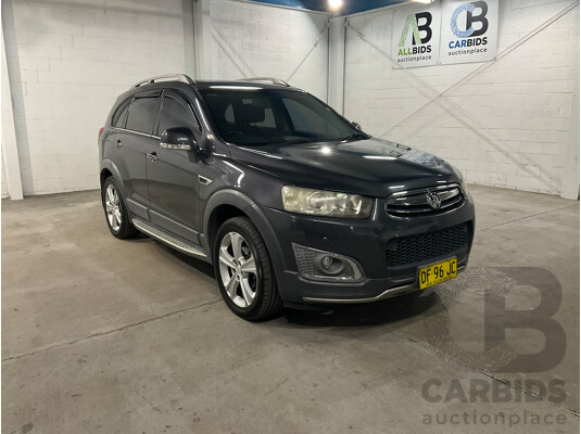 06/2014 Holden Captiva 7 LTZ (AWD) AWD CG MY14 4D Wagon Grey 3.0L