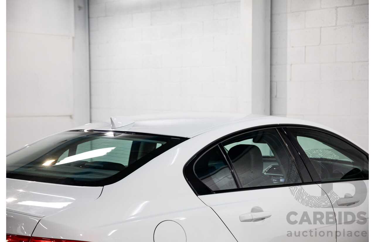 03/2018 Jaguar XE 20d R-SPORT RWD MY18 4D Sedan Polaris White Diesel Turbo 2.0L