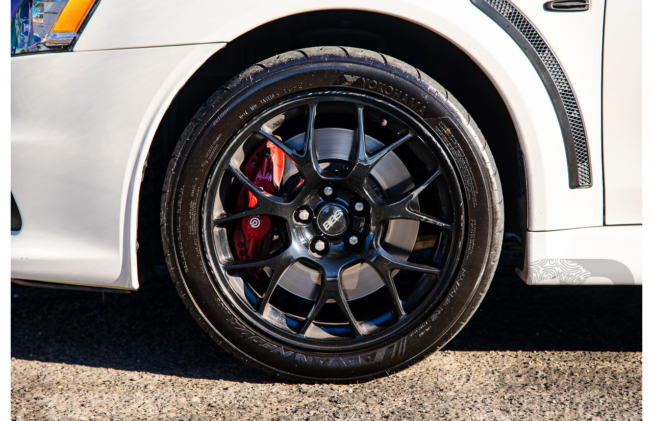09/2021 Mitsubishi Lancer Evolution Final Edition (AWD) CJ MY15 4d Sedan White Turbo 2.0L