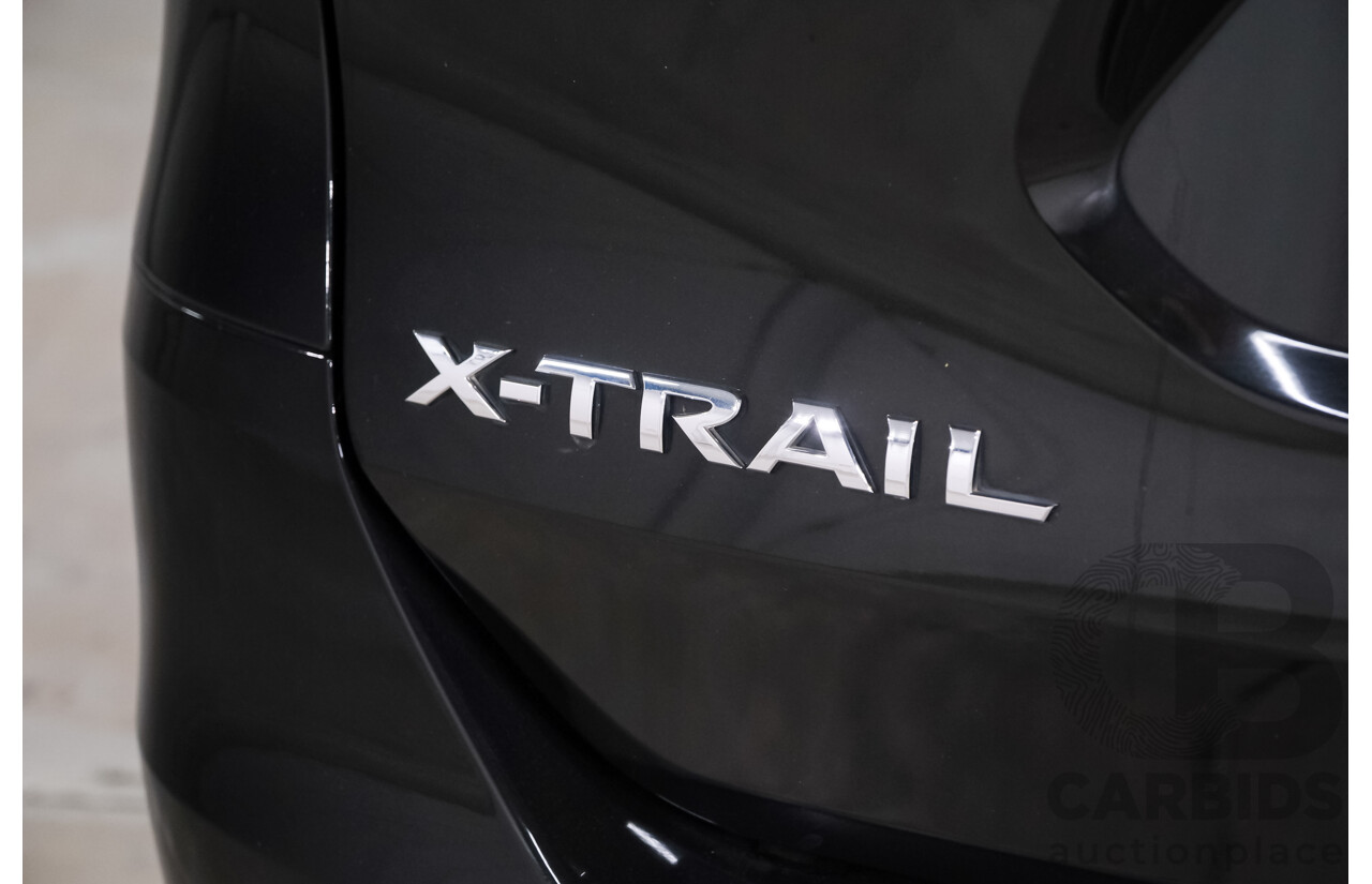 01/2015 Nissan X-Trail ST-L (FWD) CVT T32 4d Wagon Black 2.5L