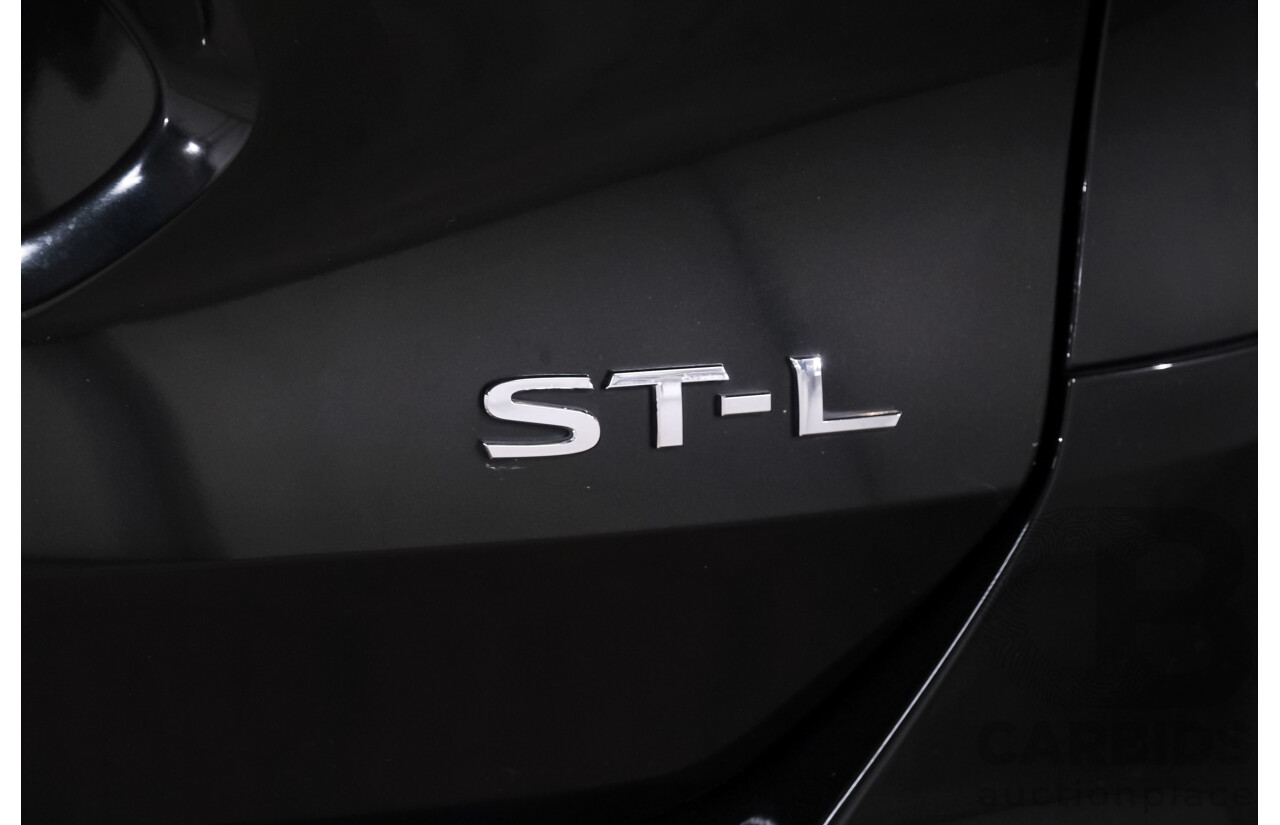 01/2015 Nissan X-Trail ST-L (FWD) CVT T32 4d Wagon Black 2.5L