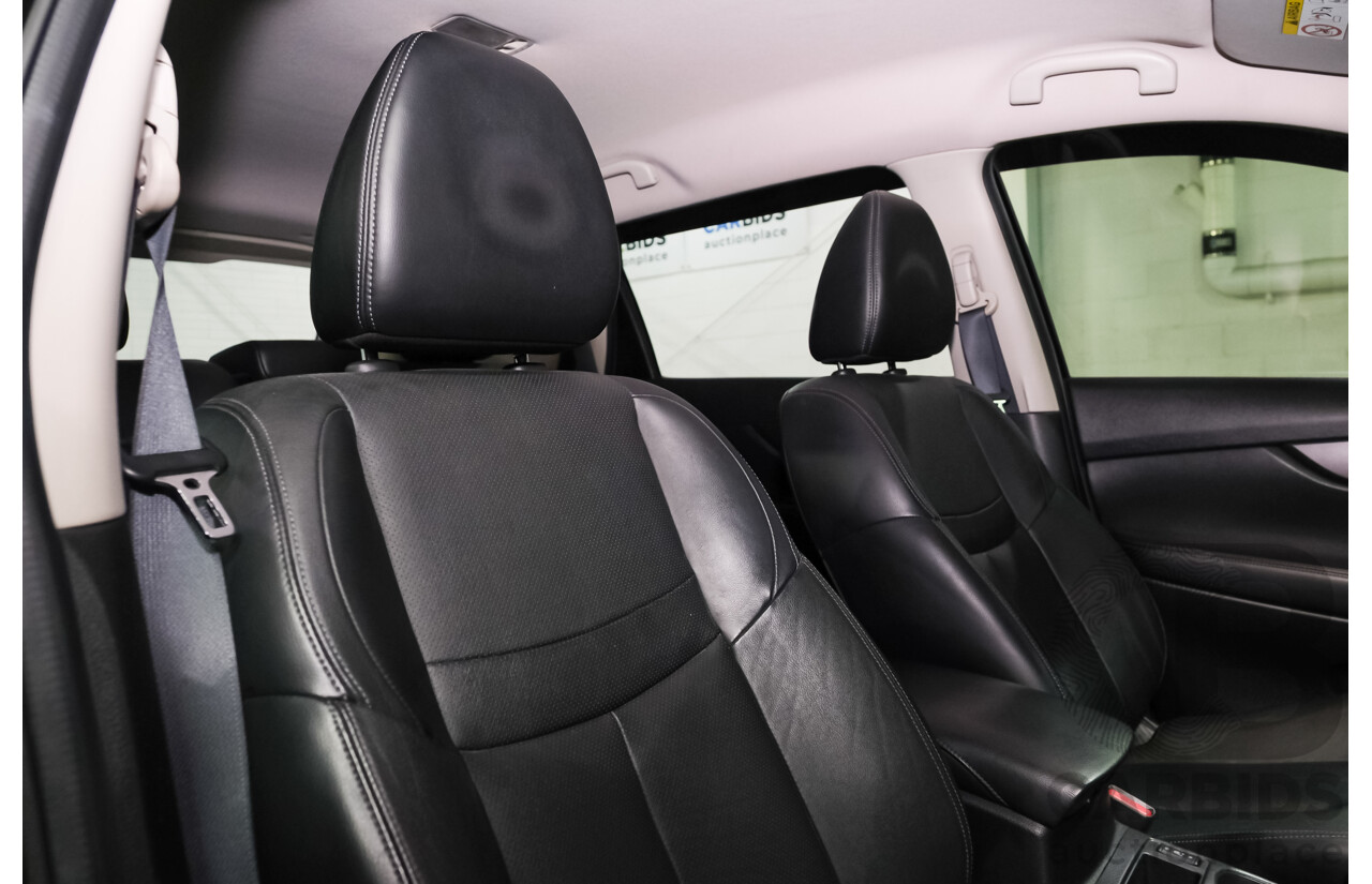 01/2015 Nissan X-Trail ST-L (FWD) CVT T32 4d Wagon Black 2.5L