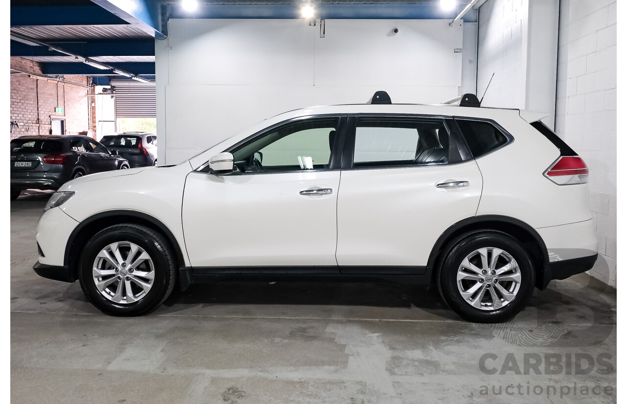 02/2015 Nissan X-Trail ST FWD T32 4D Wagon Polar White 2.5L
