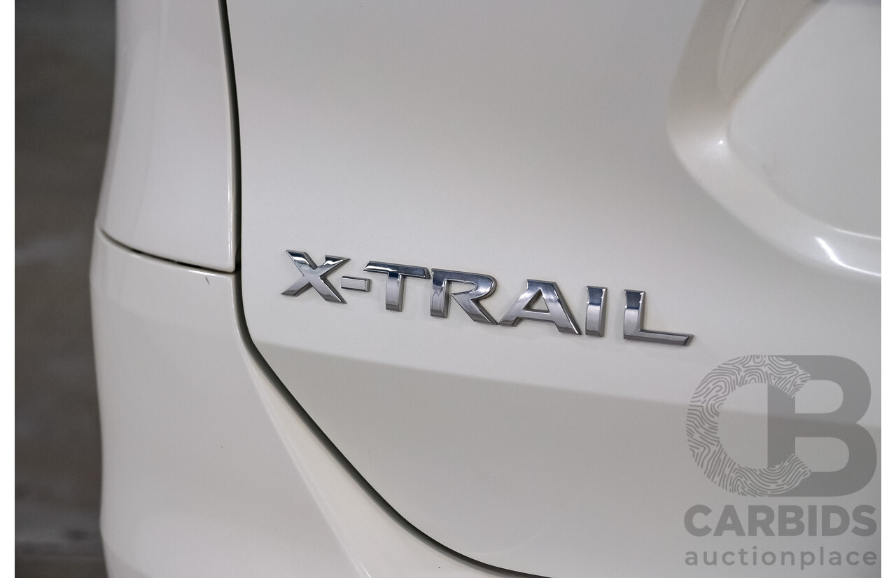 02/2015 Nissan X-Trail ST FWD T32 4D Wagon Polar White 2.5L