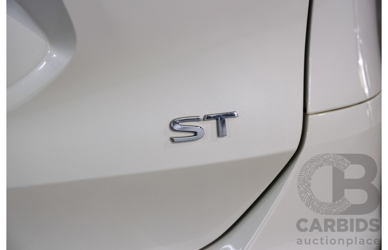 02/2015 Nissan X-Trail ST FWD T32 4D Wagon Polar White 2.5L
