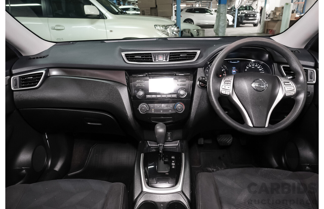 02/2015 Nissan X-Trail ST FWD T32 4D Wagon Polar White 2.5L