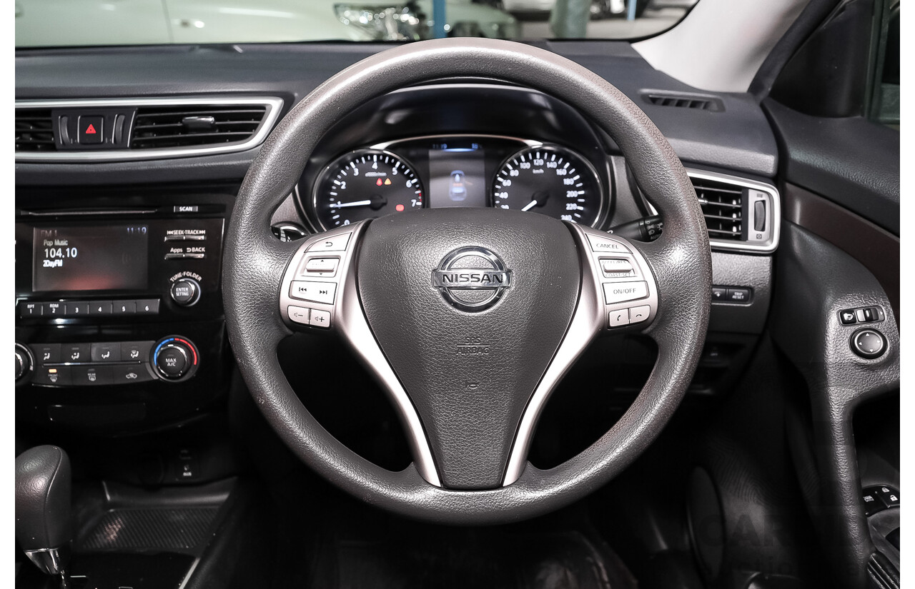 02/2015 Nissan X-Trail ST FWD T32 4D Wagon Polar White 2.5L