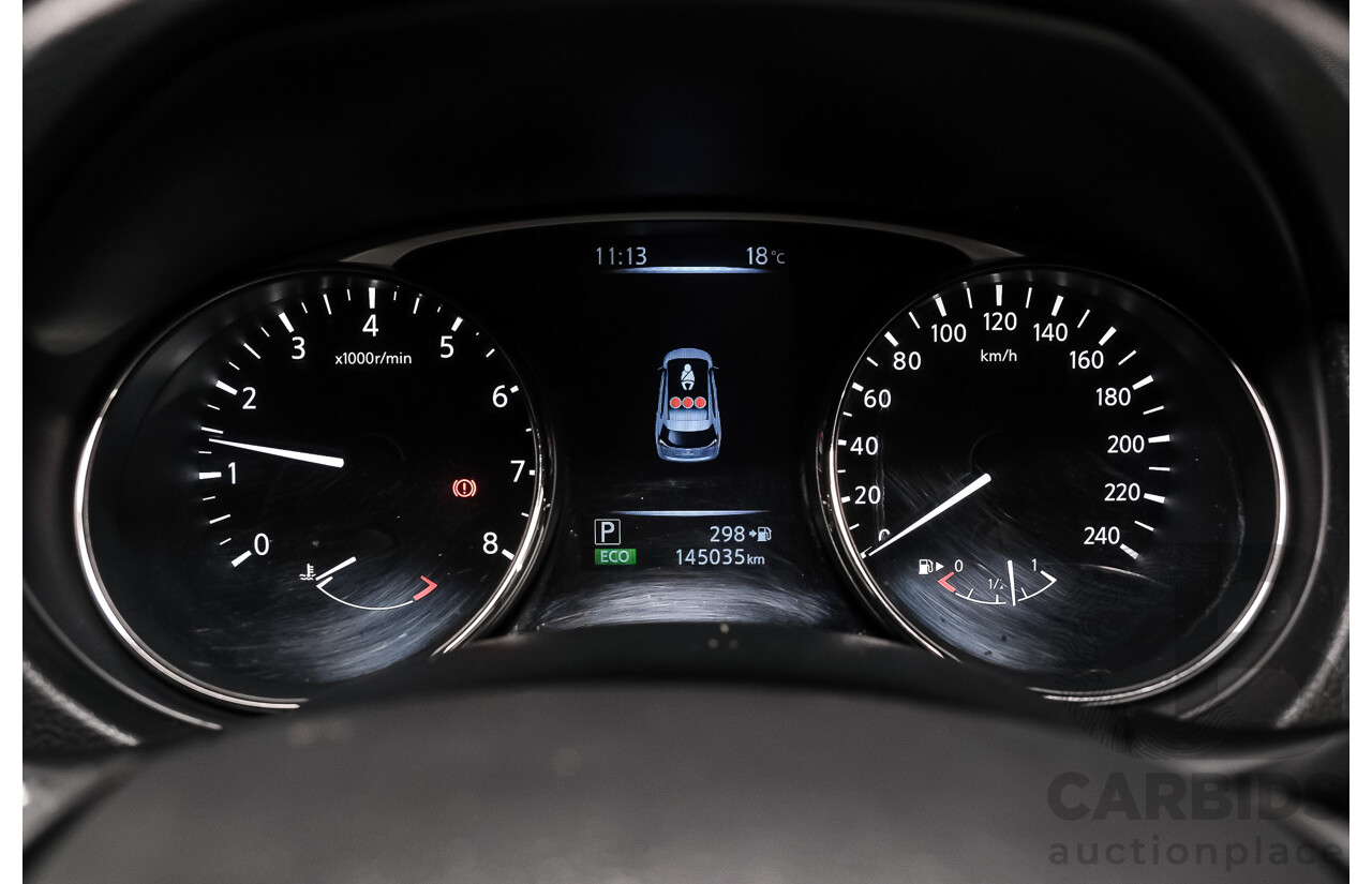 02/2015 Nissan X-Trail ST FWD T32 4D Wagon Polar White 2.5L