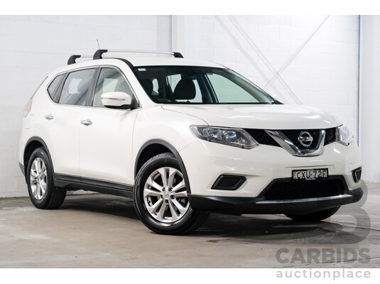 02/2015 Nissan X-Trail ST FWD T32 4D Wagon White 2.5L