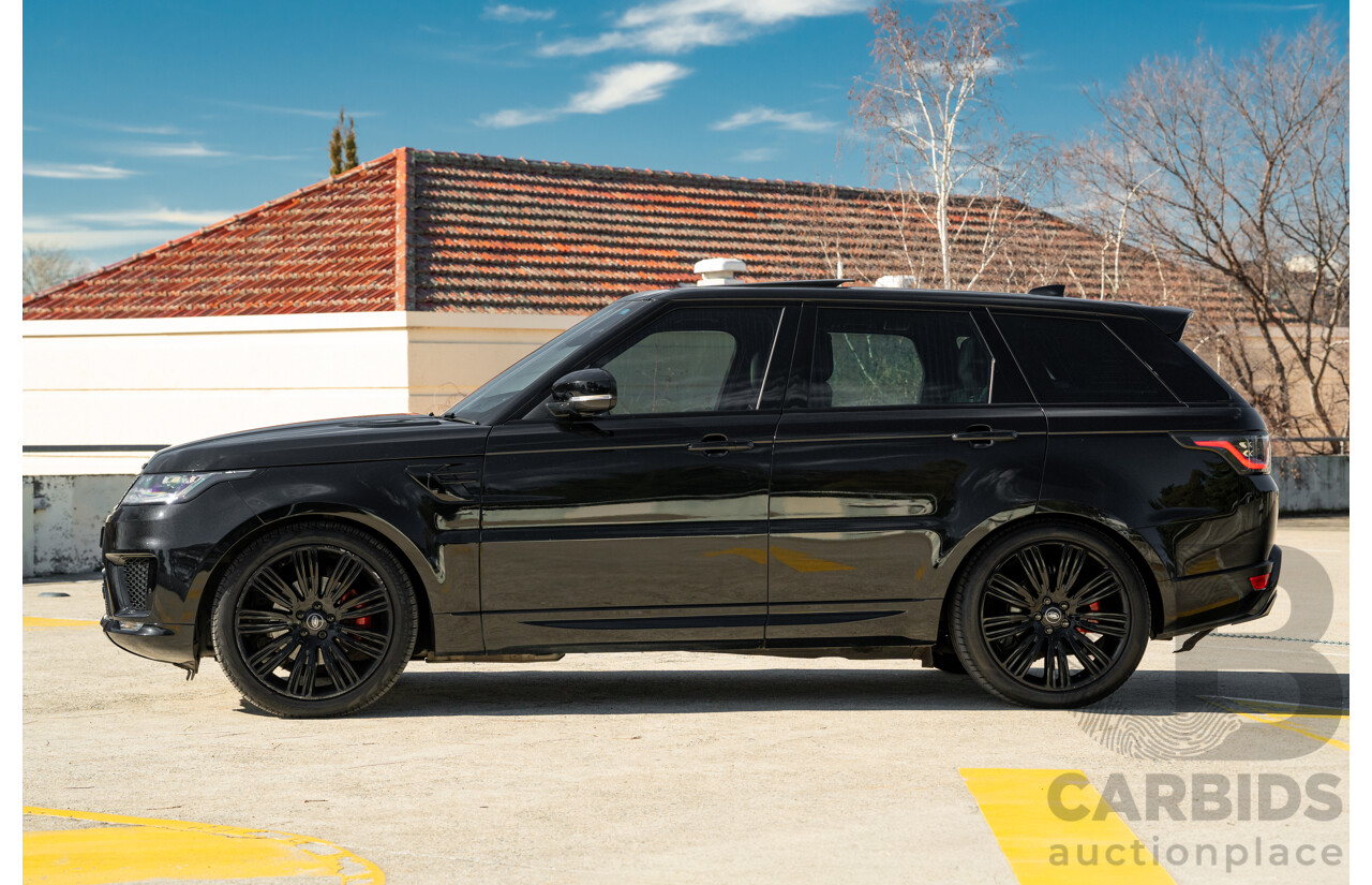 4/2018 Land Rover Range Rover Sport SDV6 HSE Dynamic (AWD) LW MY18 4d Wagon Ultimate Black Metallic Twin Turbo Diesel V6 3.0L