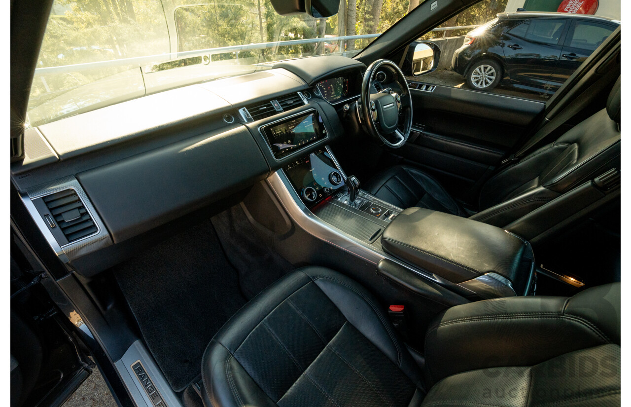 4/2018 Land Rover Range Rover Sport SDV6 HSE Dynamic (AWD) LW MY18 4d Wagon Ultimate Black Metallic Twin Turbo Diesel V6 3.0L