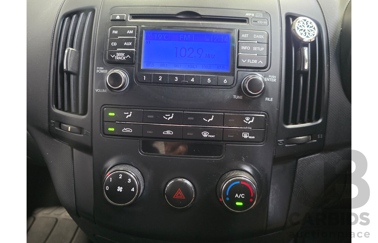 7/2009 Hyundai I30 cw SX 2.0L FWD MY09 4 Door Wagon Blue