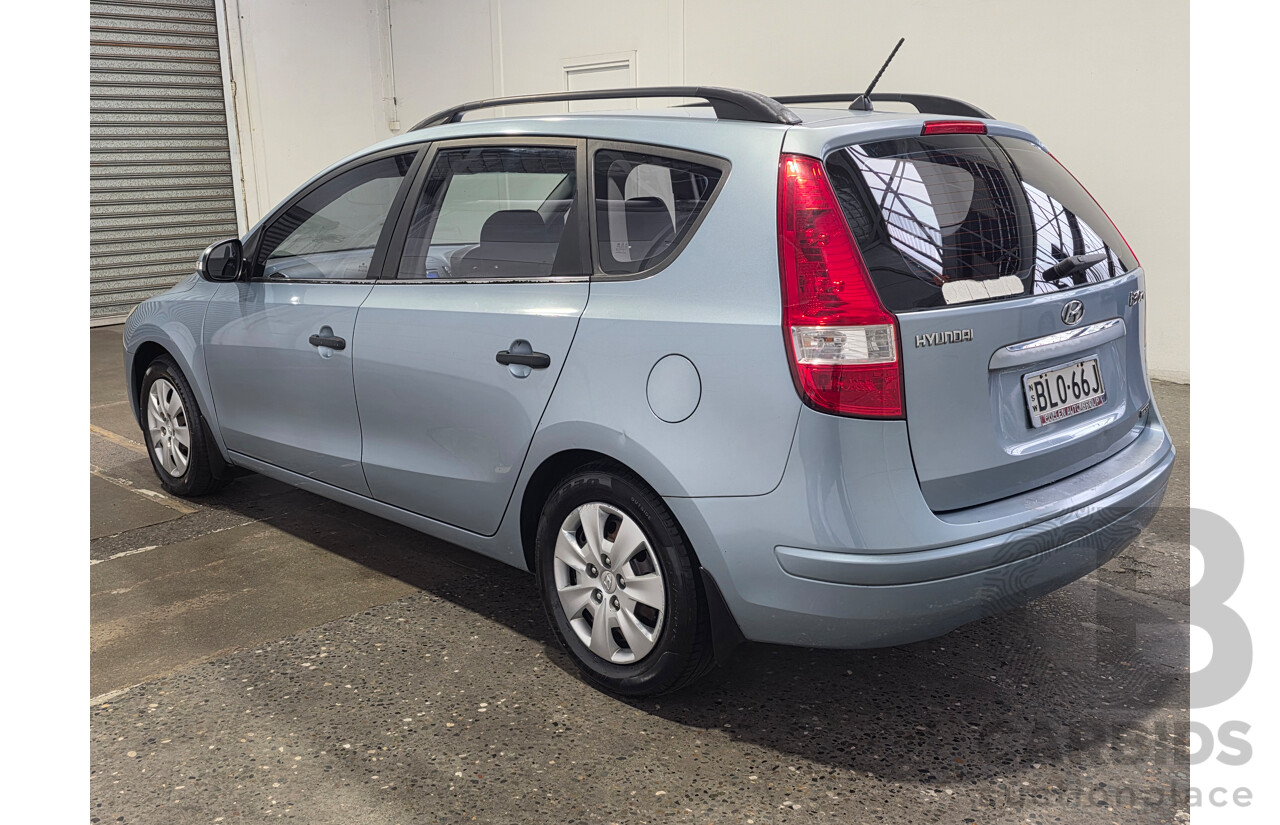 7/2009 Hyundai I30 cw SX 2.0L FWD MY09 4 Door Wagon Blue