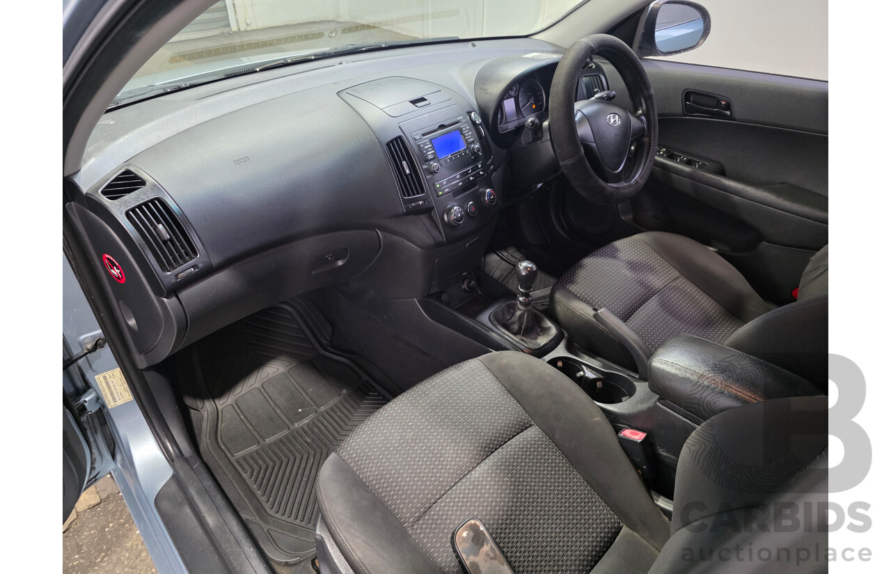 7/2009 Hyundai I30 cw SX 2.0L FWD MY09 4 Door Wagon Blue