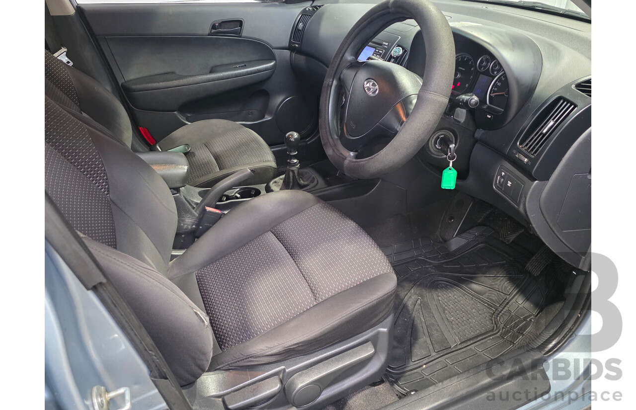 7/2009 Hyundai I30 cw SX 2.0L FWD MY09 4 Door Wagon Blue