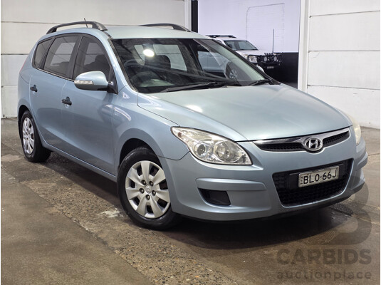 7/2009 Hyundai I30 cw SX 2.0L FWD MY09 4 Door Wagon Blue