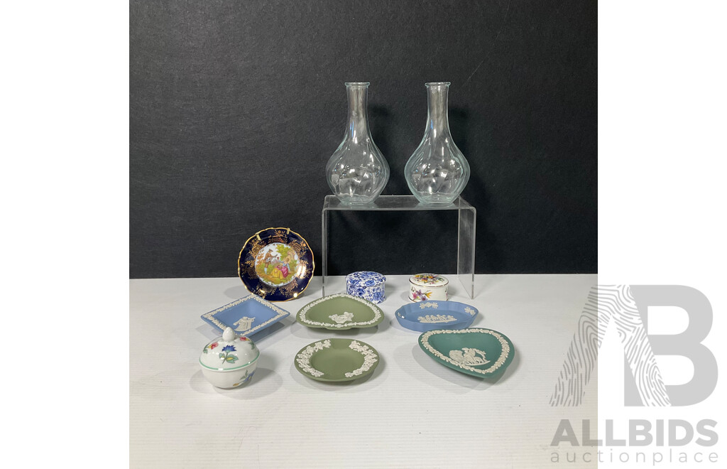 Collection of Wedgwood Trinkets and Vases