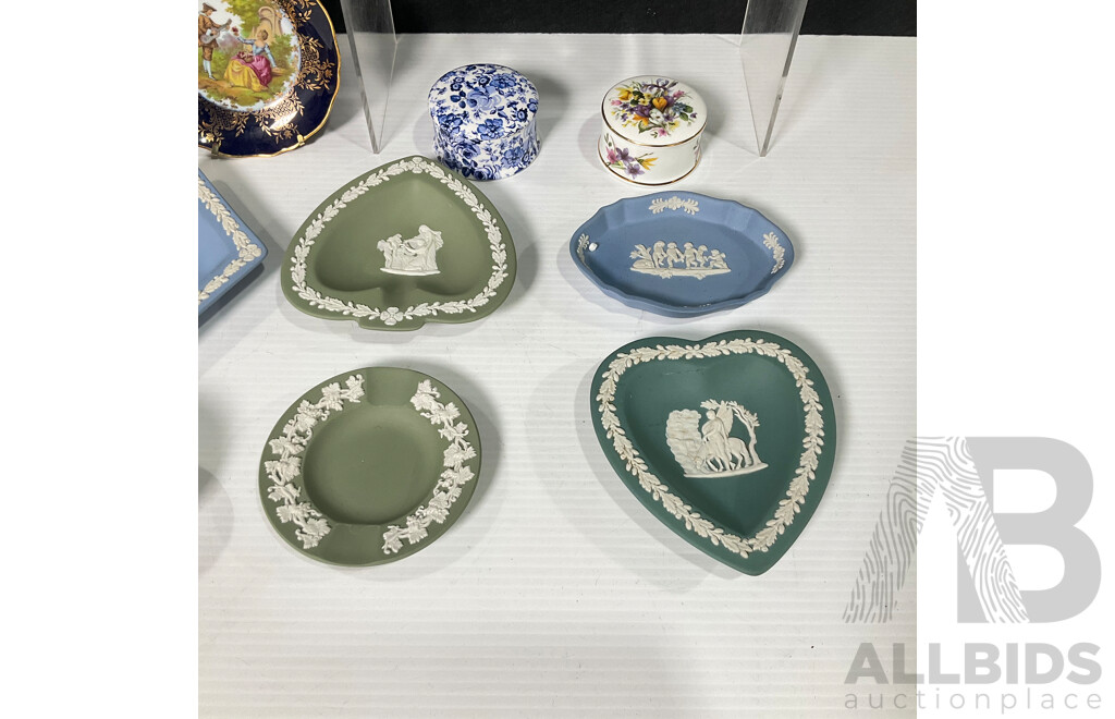 Collection of Wedgwood Trinkets and Vases