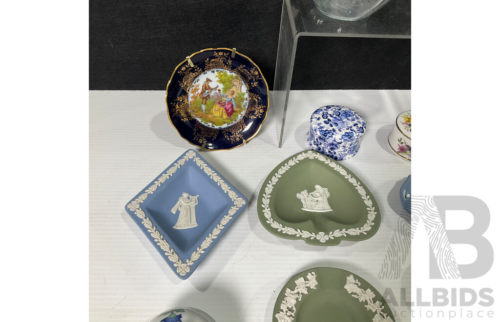Collection of Wedgwood Trinkets and Vases